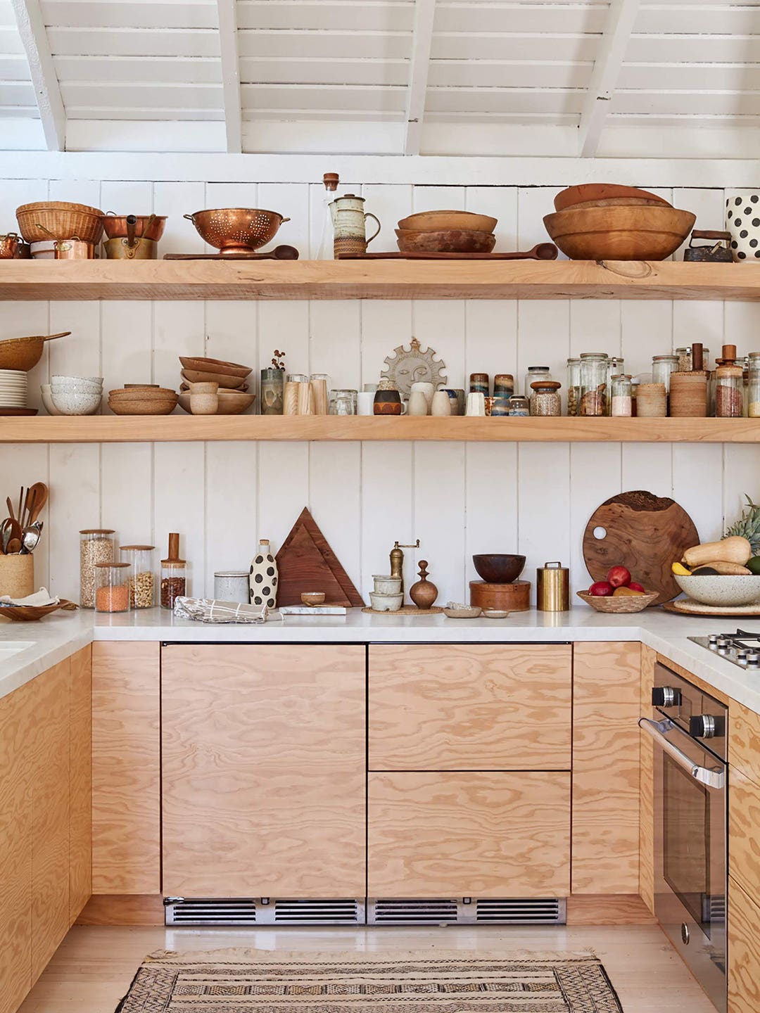plywood kitchen