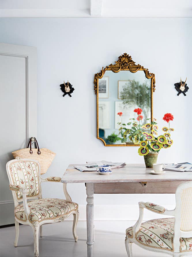 White Dining room